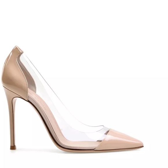 Gianvito Rossi nude Plexi